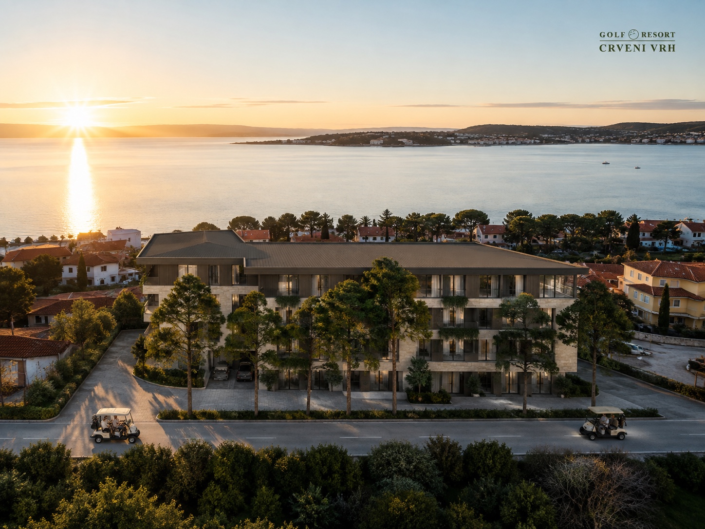 Golf Resort Crveni Vrh iznad Piranskog zaljeva